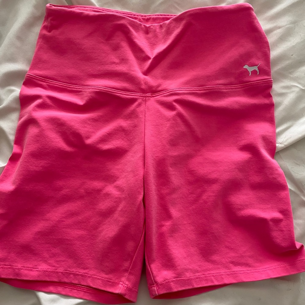 Pink, Victoria Secret yoga shorts